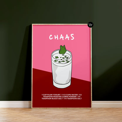 CHAAS BUTTERMILK PRINT