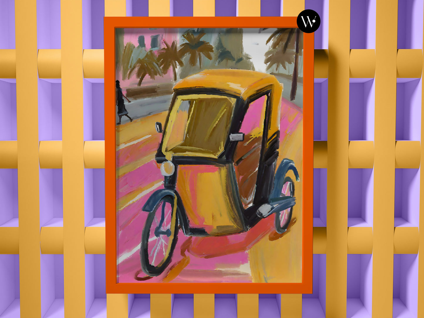 Rickshaw Print