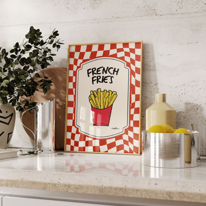 A4 | SAMPLE | FRENCH FRIES PRINT