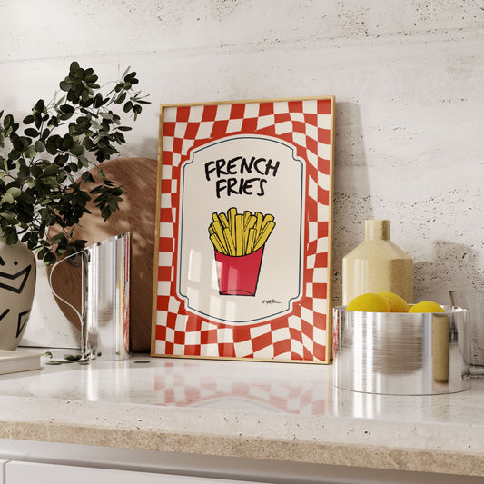 French Fries Print