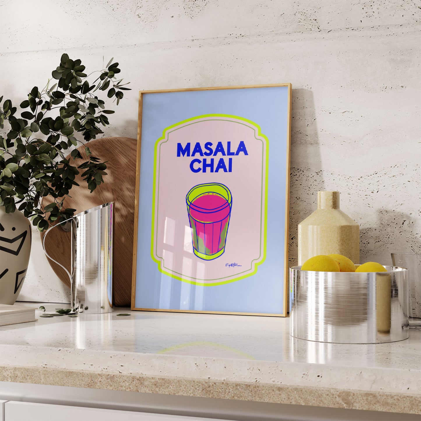 A3 | SAMPLE | MASALA CHAI PRINT