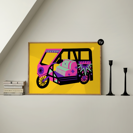 Rickshaw Print