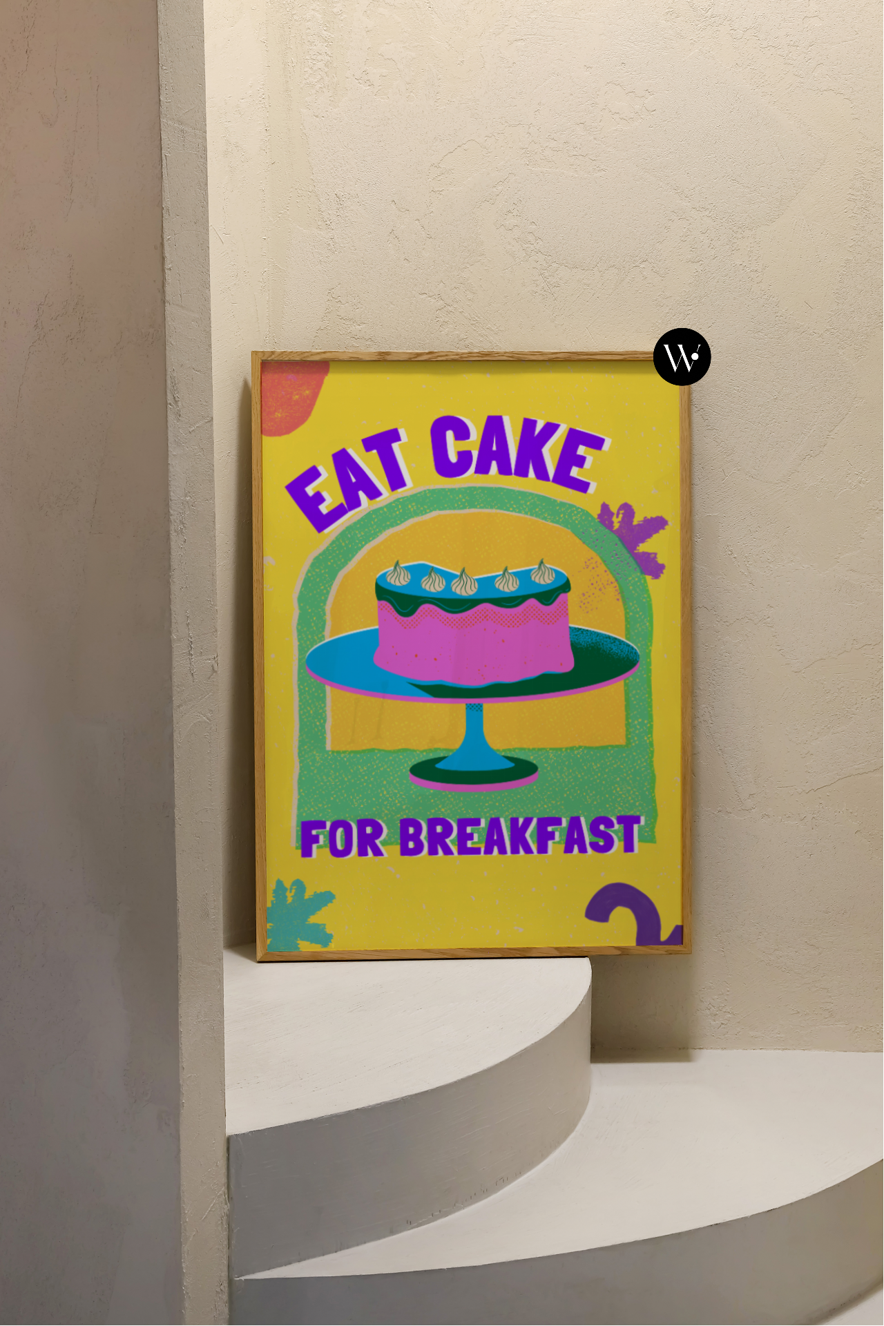 EAT CAKE FOR BREAKFAST PRINT