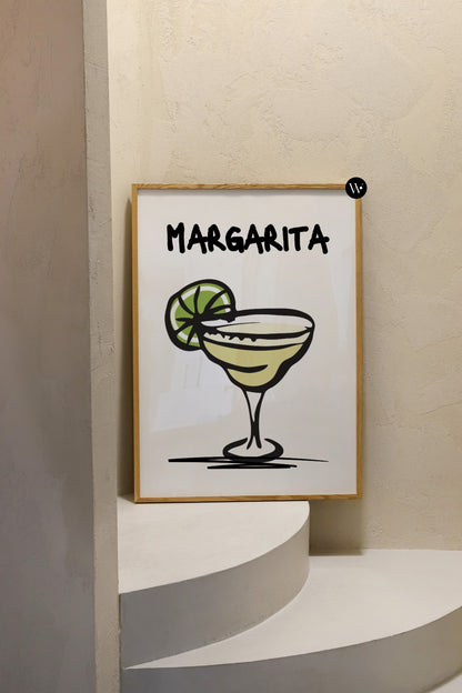 MARGARITA COCKTAIL PRINT