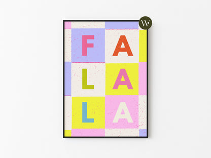 FA LA LA PRINT