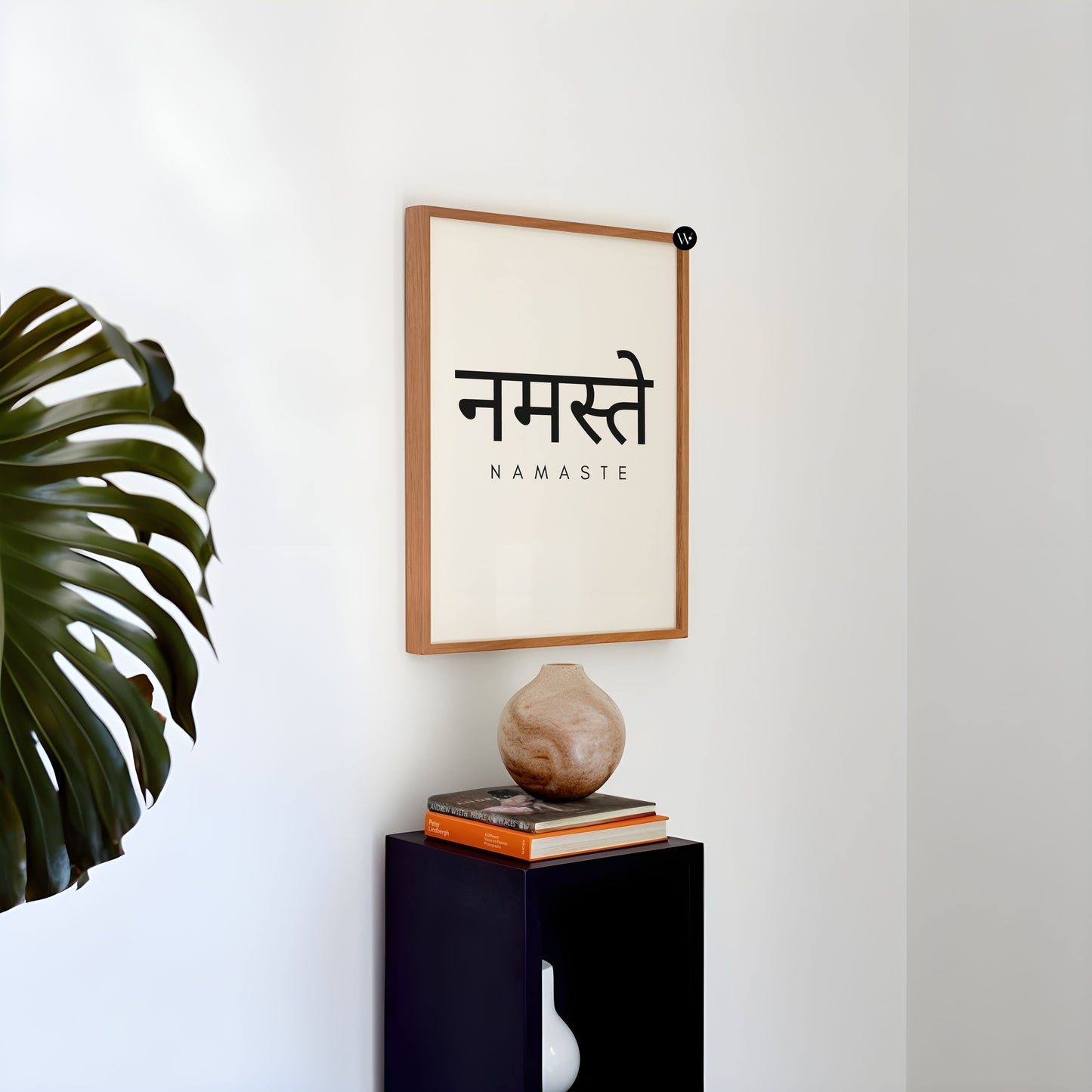 MINIMALIST NAMASTE PRINT