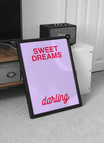 Sweet Dreams Darling Print