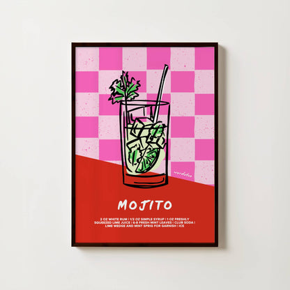 MARTINI COCKTAIL PRINT