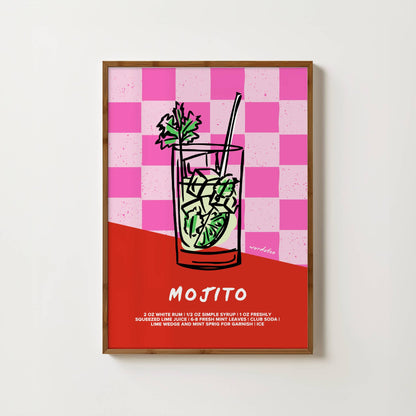 MARTINI COCKTAIL PRINT