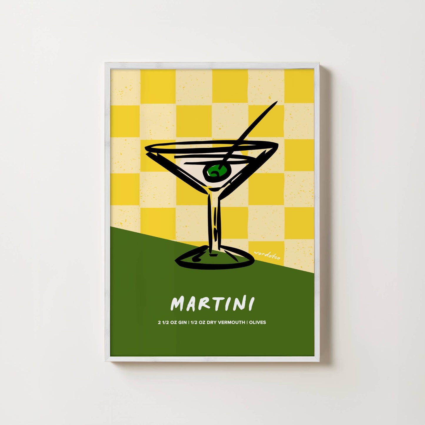 MOJITO COCKTAIL PRINT