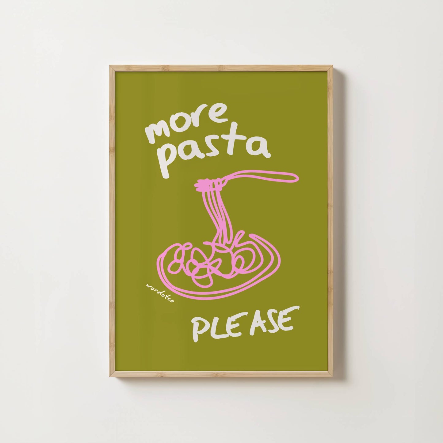 MORE PASTA PLEASE PRINT