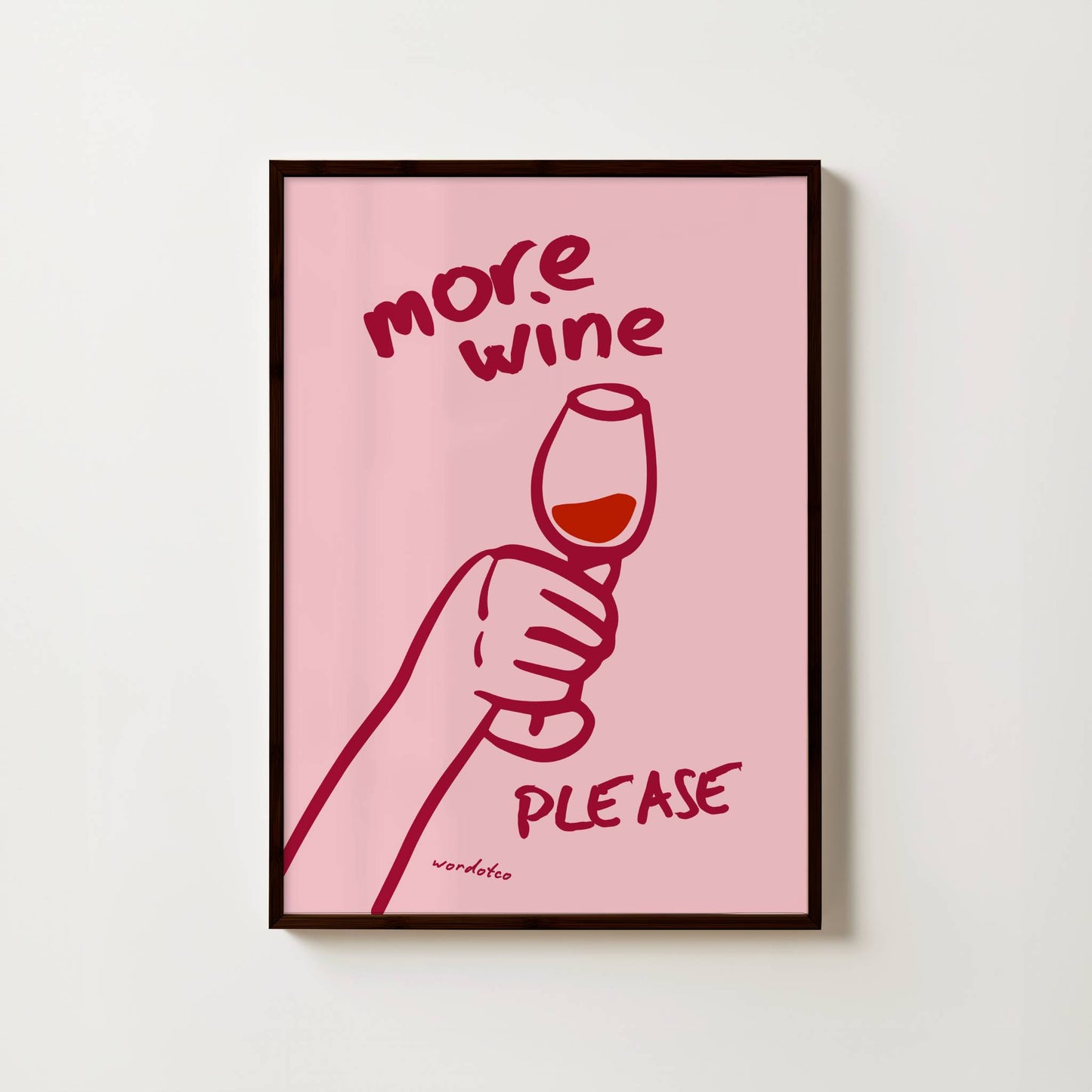 MORE WINE PLEASE PRINT