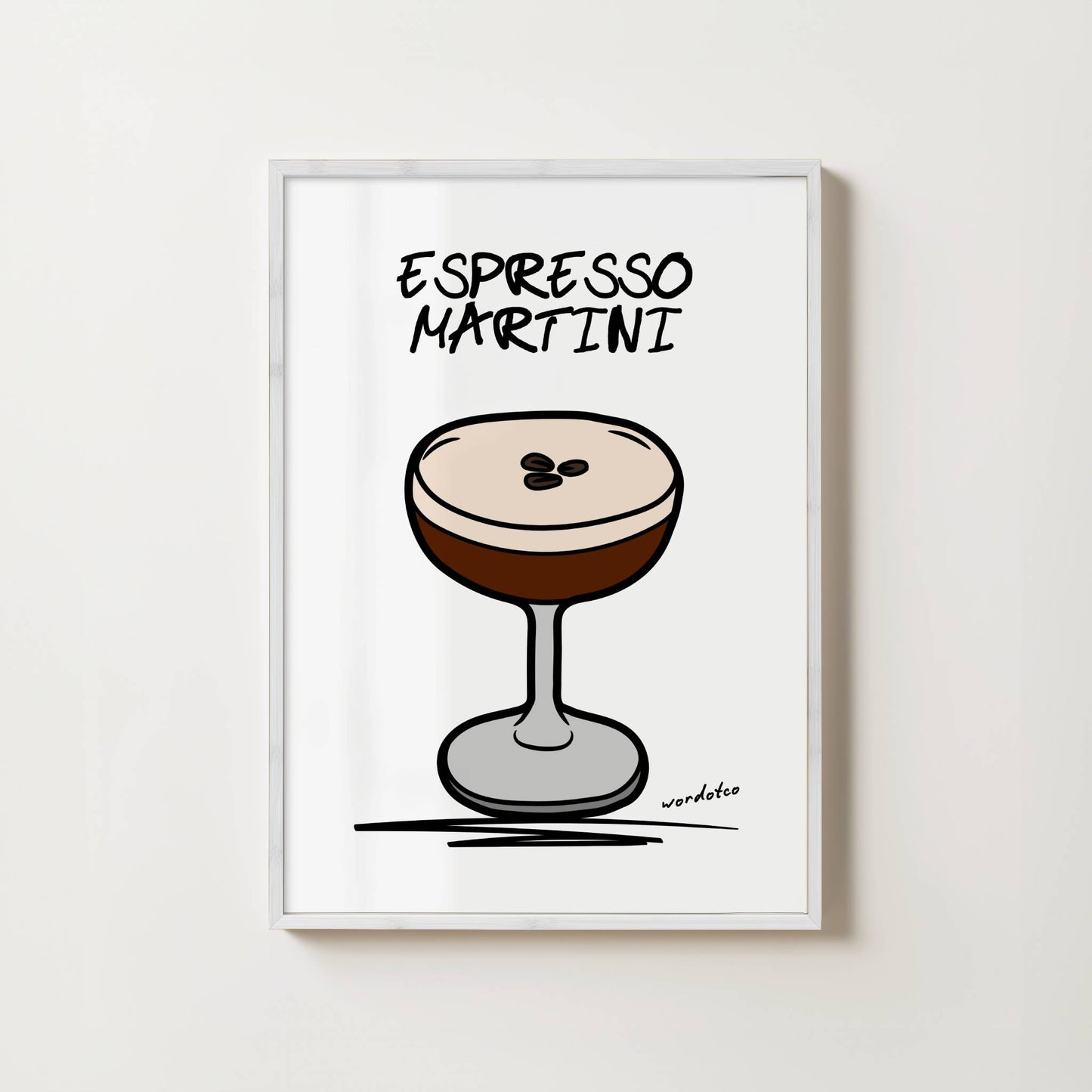 ESPRESSO MARTINI PRINT