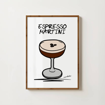 ESPRESSO MARTINI PRINT