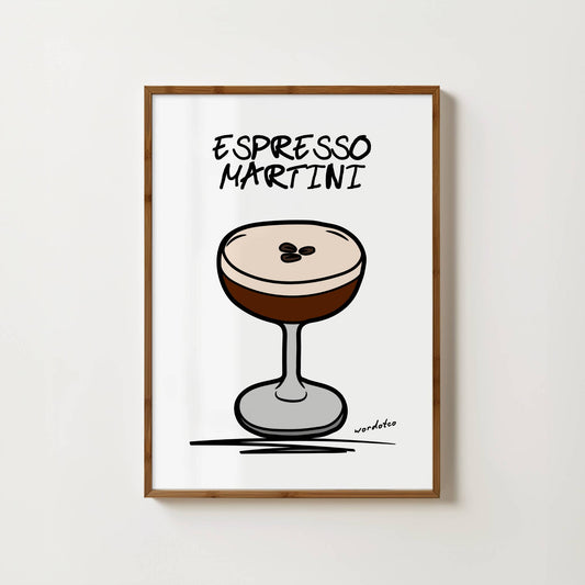 ESPRESSO MARTINI PRINT