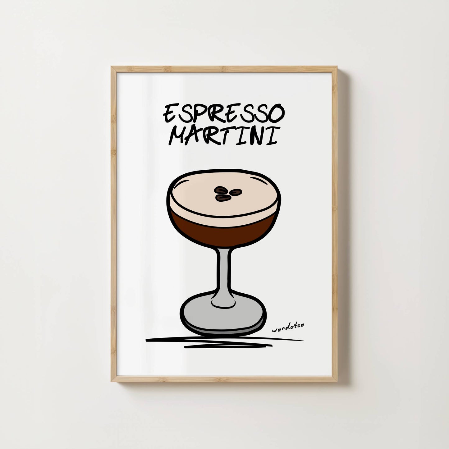 ESPRESSO MARTINI PRINT