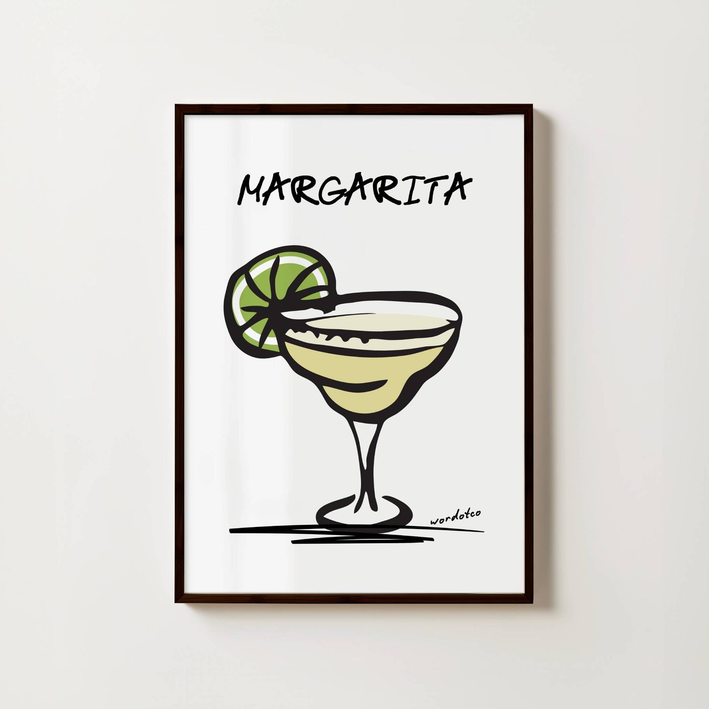 MARGARITA COCKTAIL PRINT