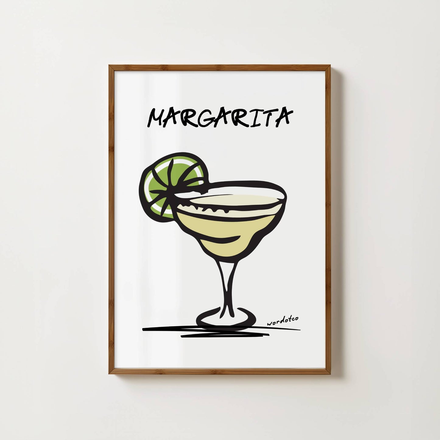 MARGARITA COCKTAIL PRINT