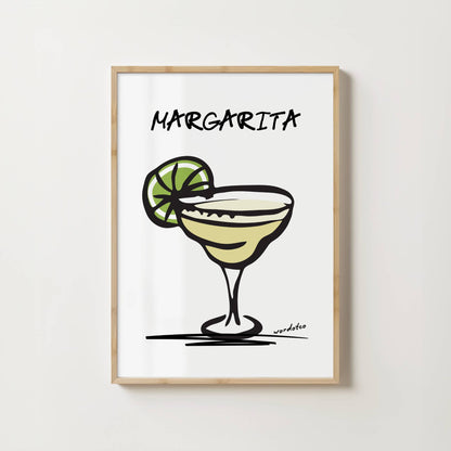 MARGARITA COCKTAIL PRINT