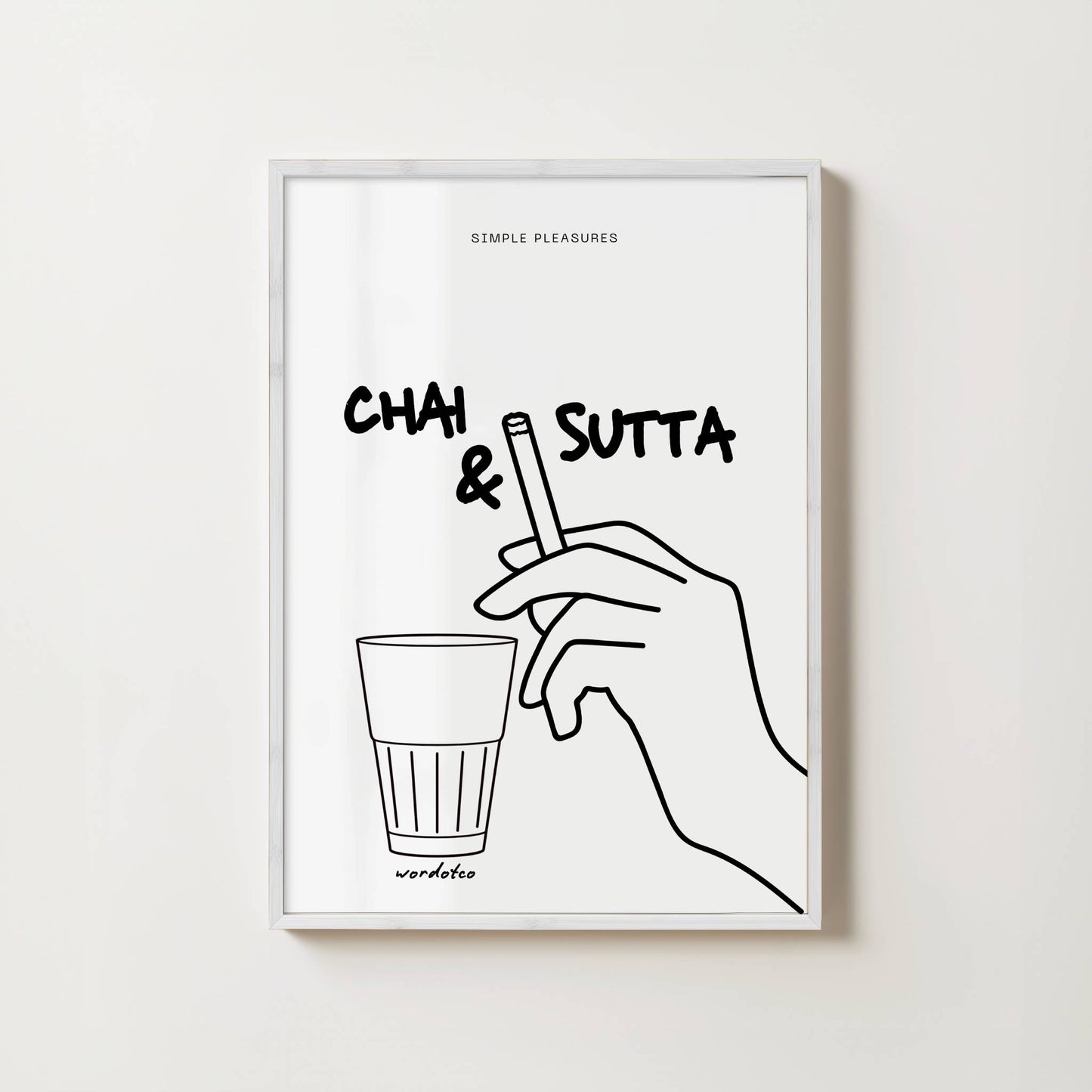 CHAI & SUTTA PRINT