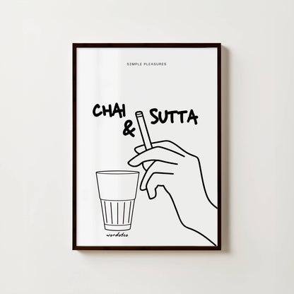 CHAI & SUTTA PRINT