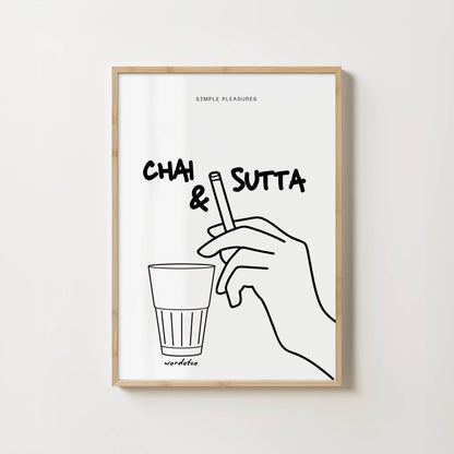 CHAI & SUTTA PRINT