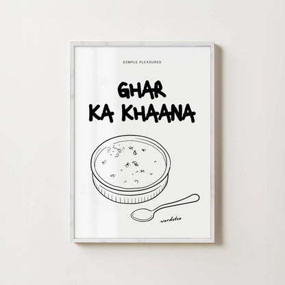 GHAR KA KHAANA PRINT