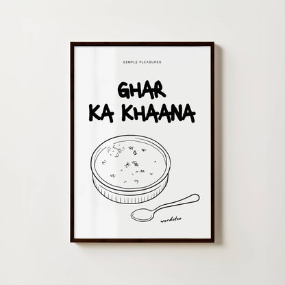 GHAR KA KHAANA PRINT