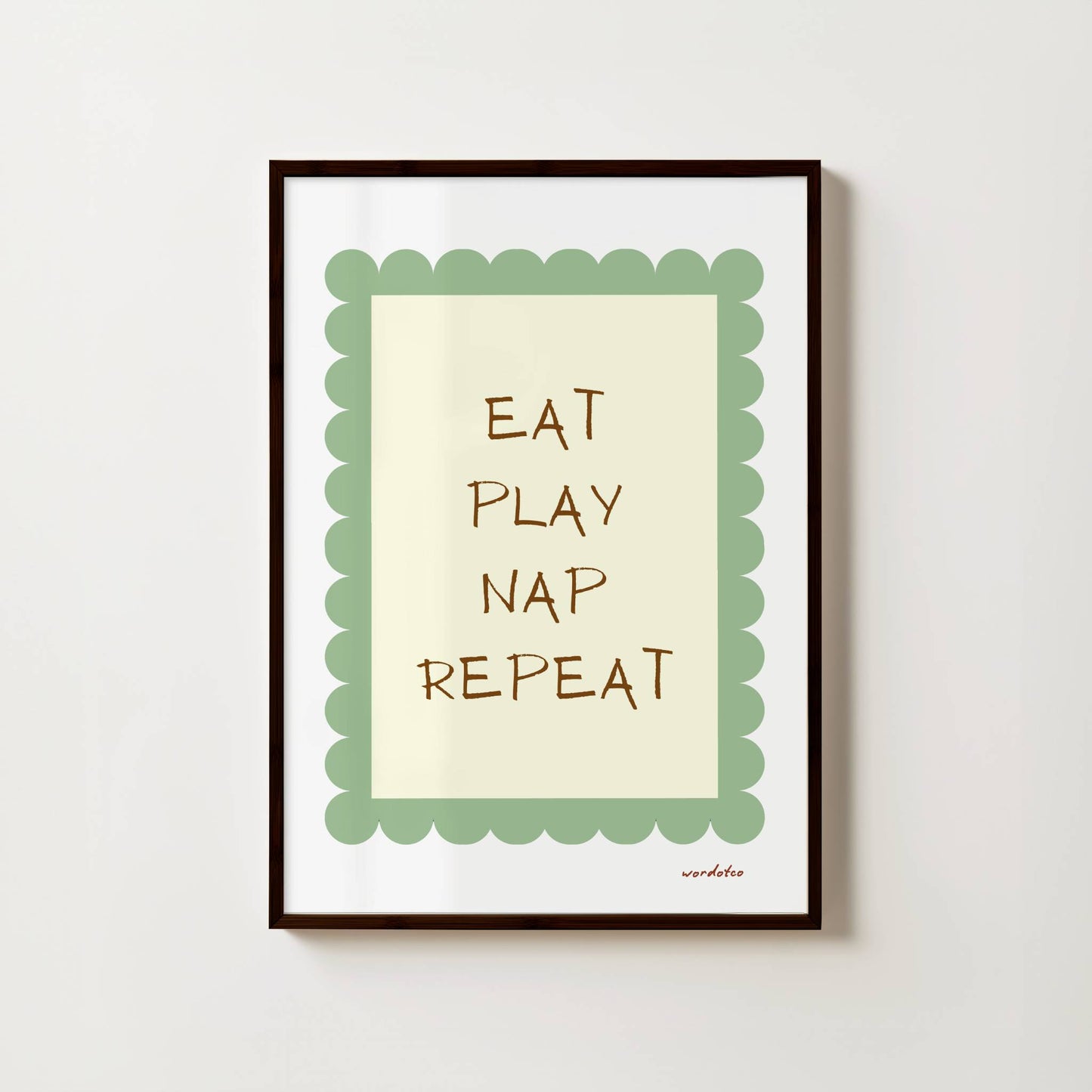 EAT PLAY NAP REPEAT PRINT