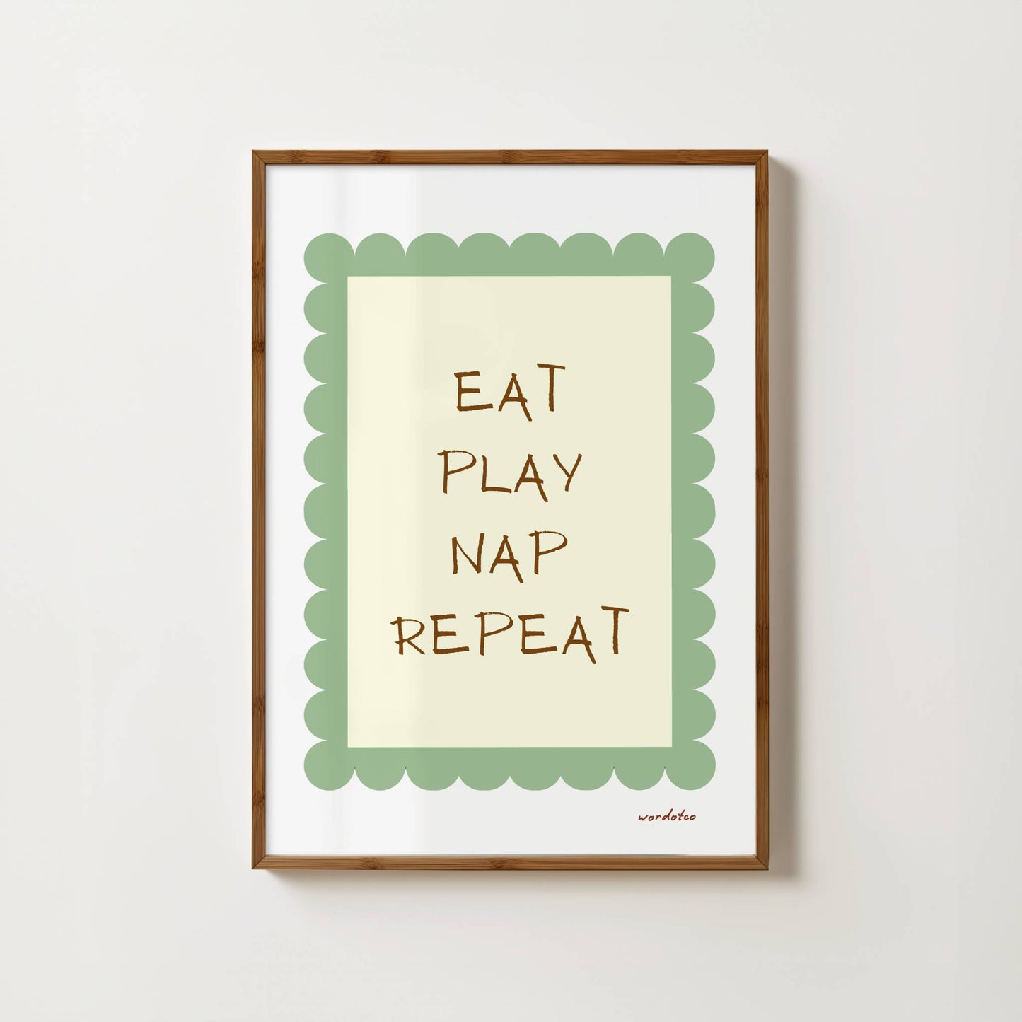 EAT PLAY NAP REPEAT PRINT