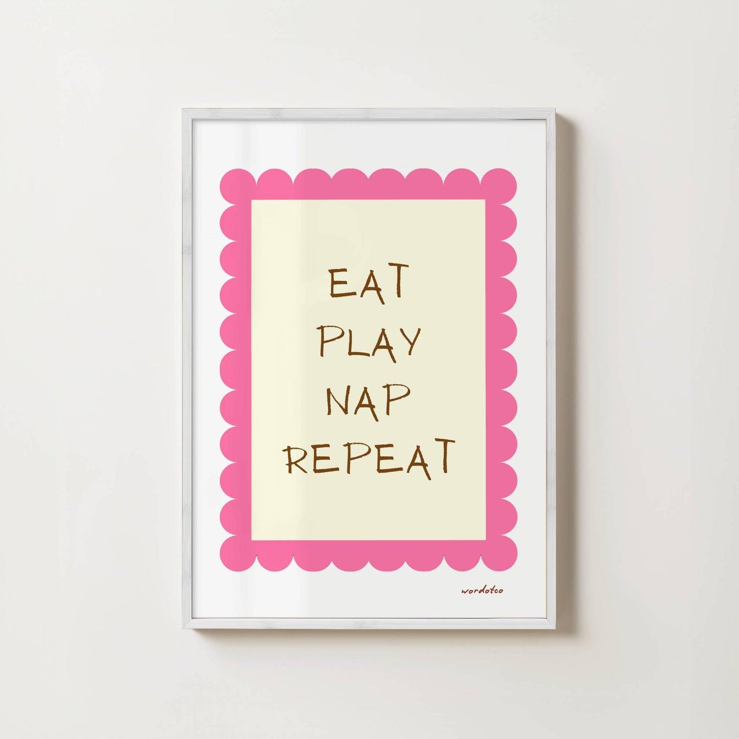 EAT PLAY NAP REPEAT PRINT