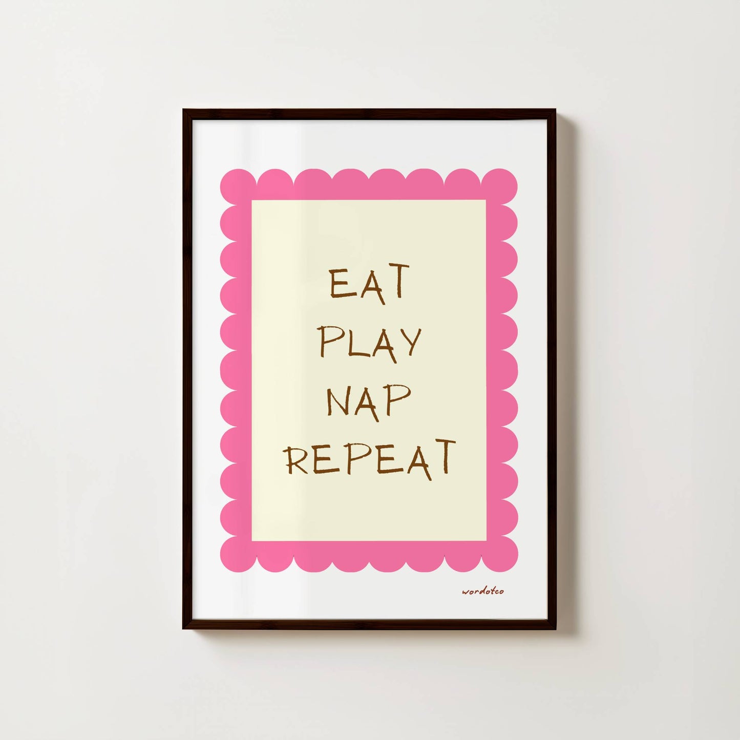 EAT PLAY NAP REPEAT PRINT