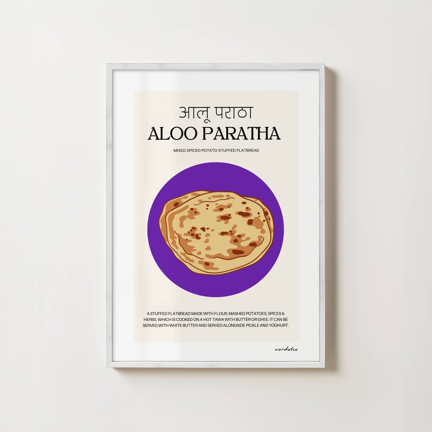 ALOO PARATHA PRINT