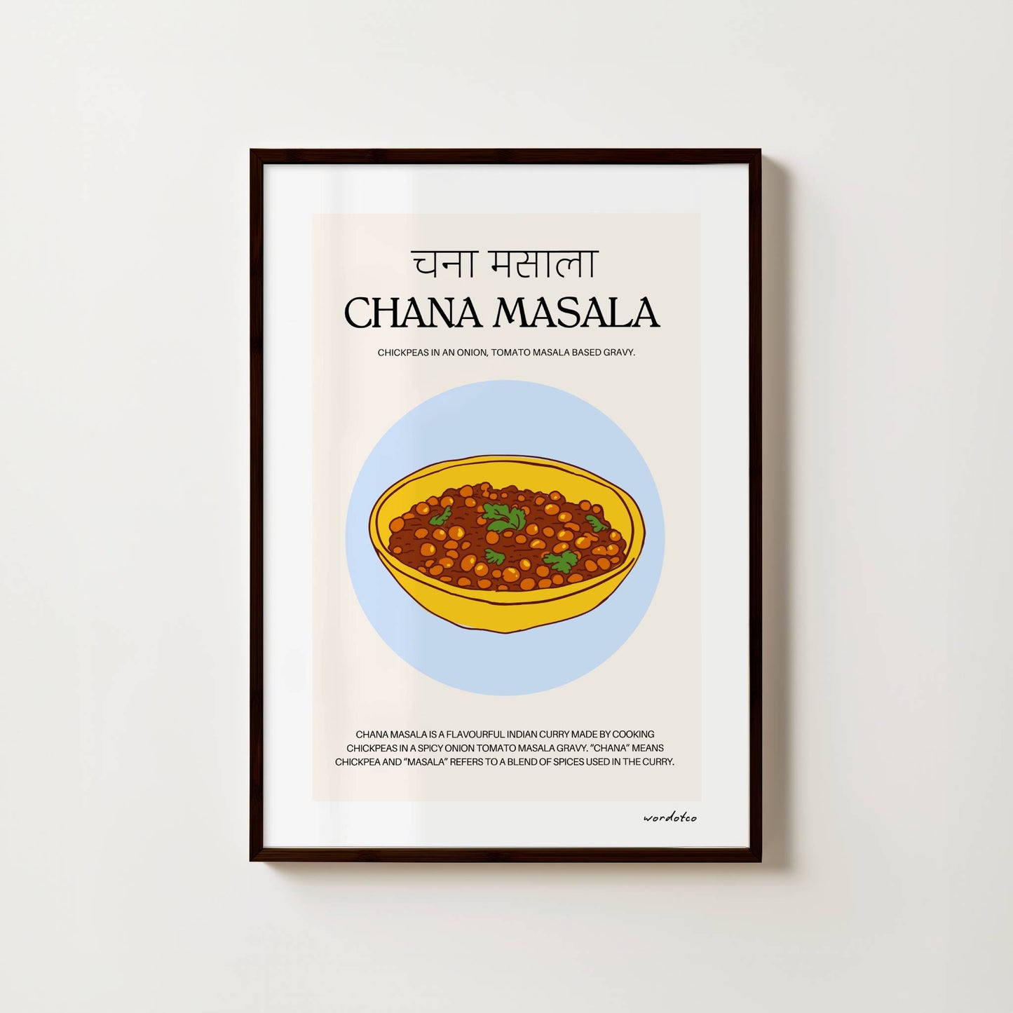 CHANA MASALA PRINT