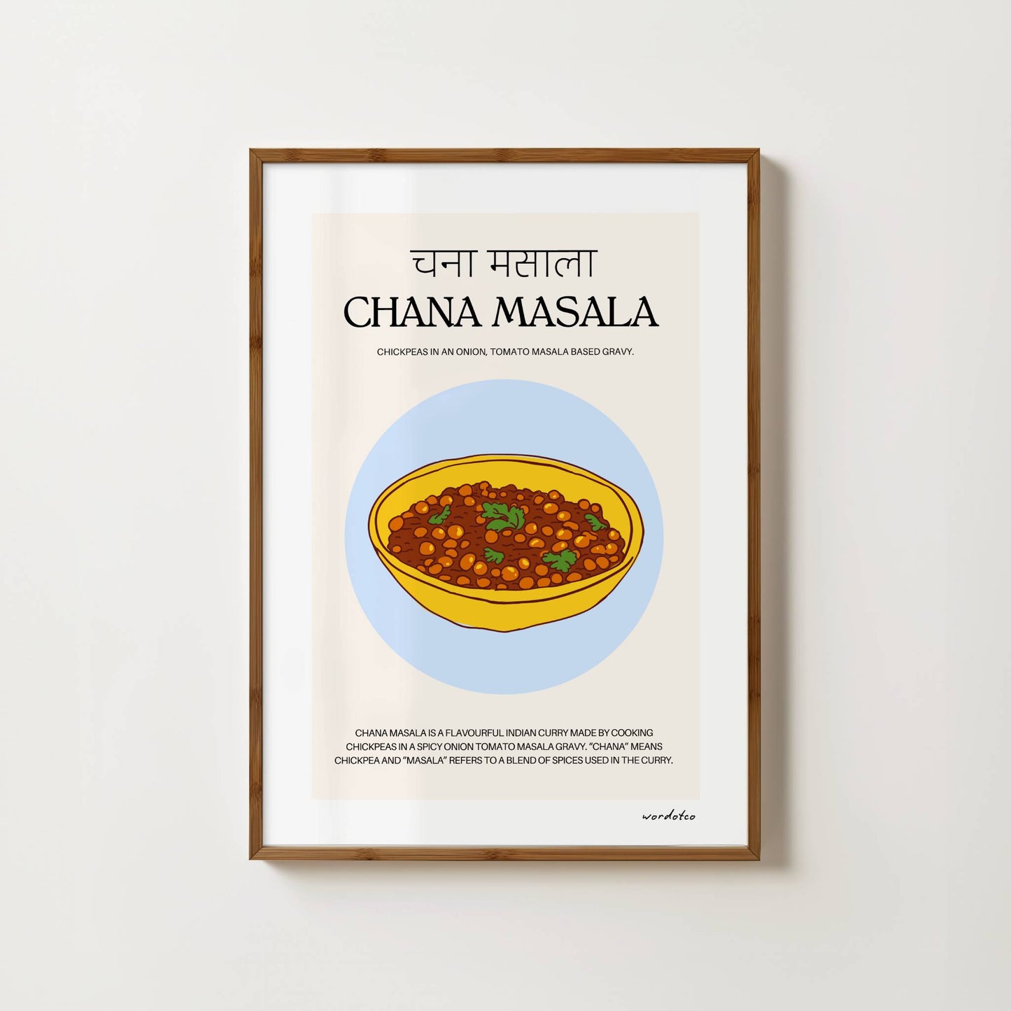 CHANA MASALA PRINT