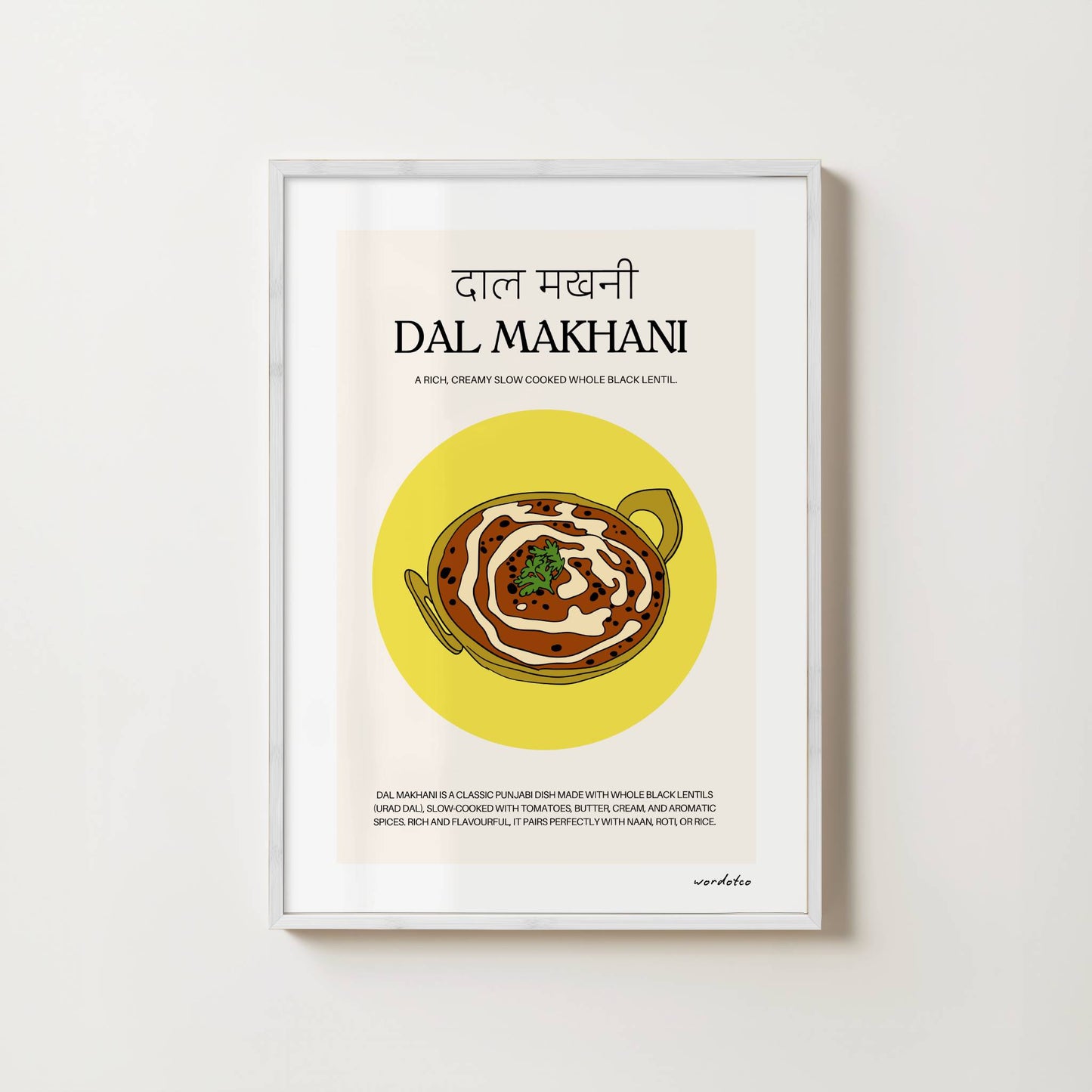 DAL MAKHANI PRINT