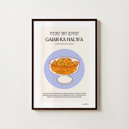 GAJAR KA HALWA PRINT