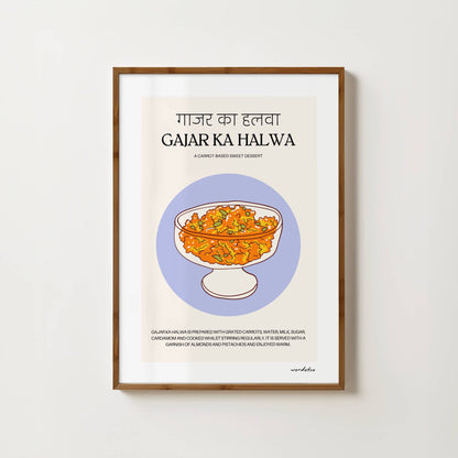 GAJAR KA HALWA PRINT