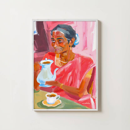 GRANDMA’S CHAI RITUAL PRINT