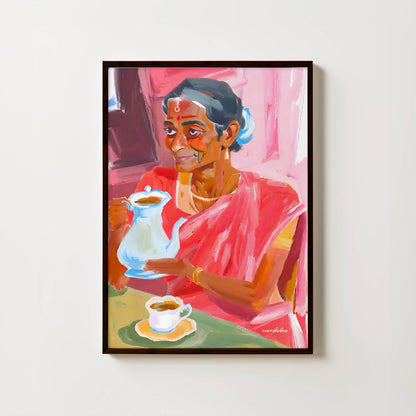 GRANDMA’S CHAI RITUAL PRINT