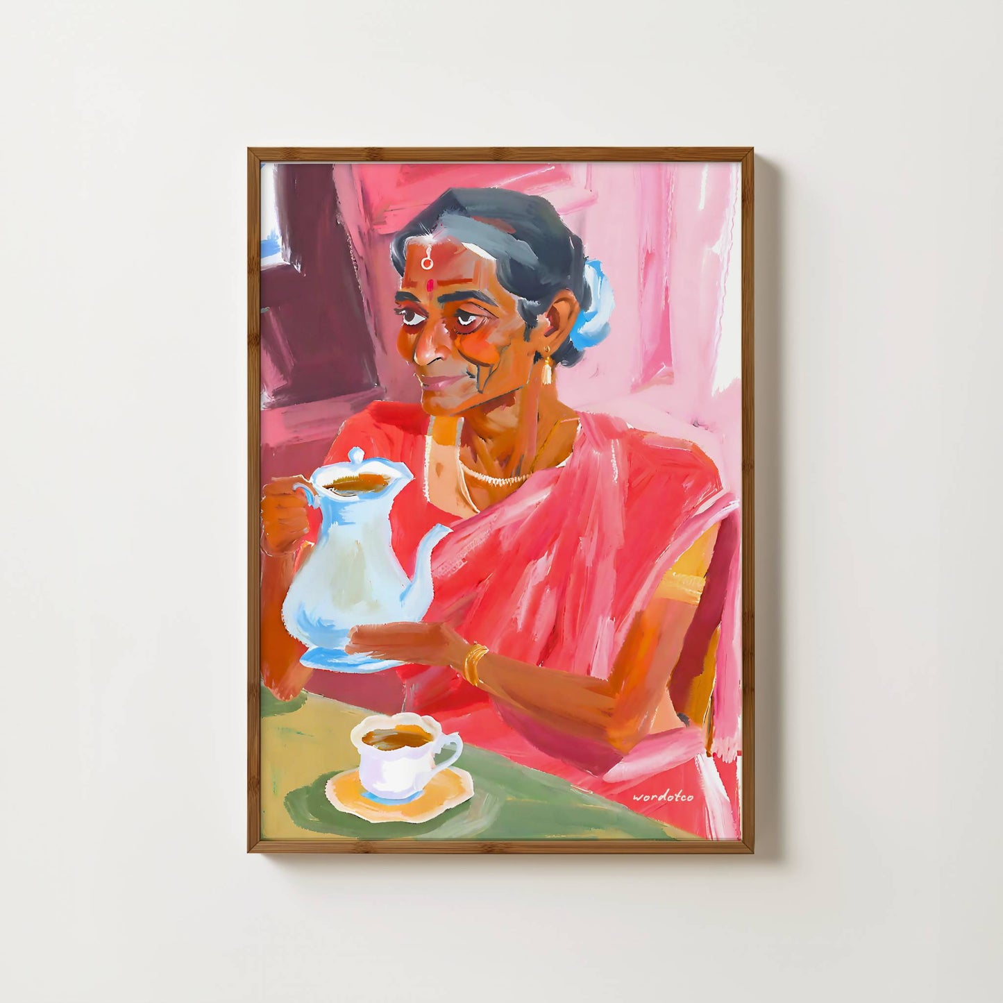 GRANDMA’S CHAI RITUAL PRINT