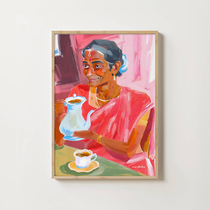 GRANDMA’S CHAI RITUAL PRINT