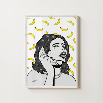 BANANA GIRL PRINT