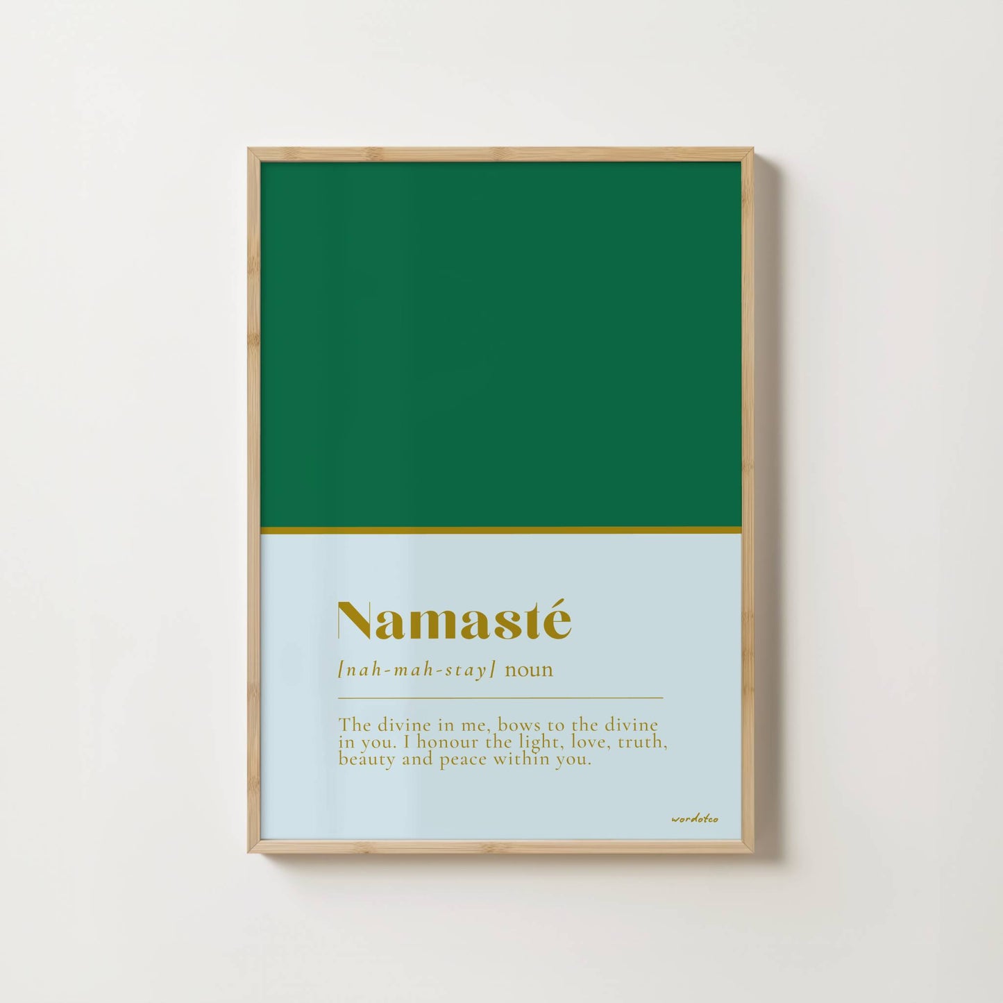 NAMASTE PRINT