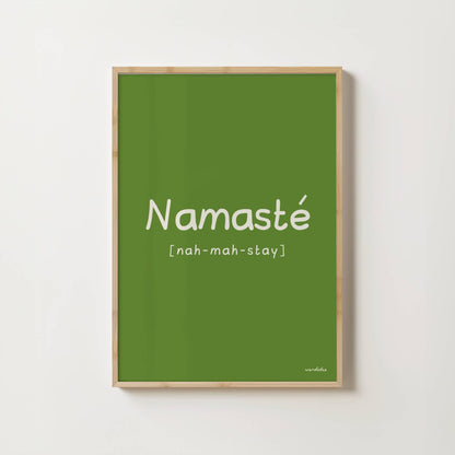 NAMASTE PRINT