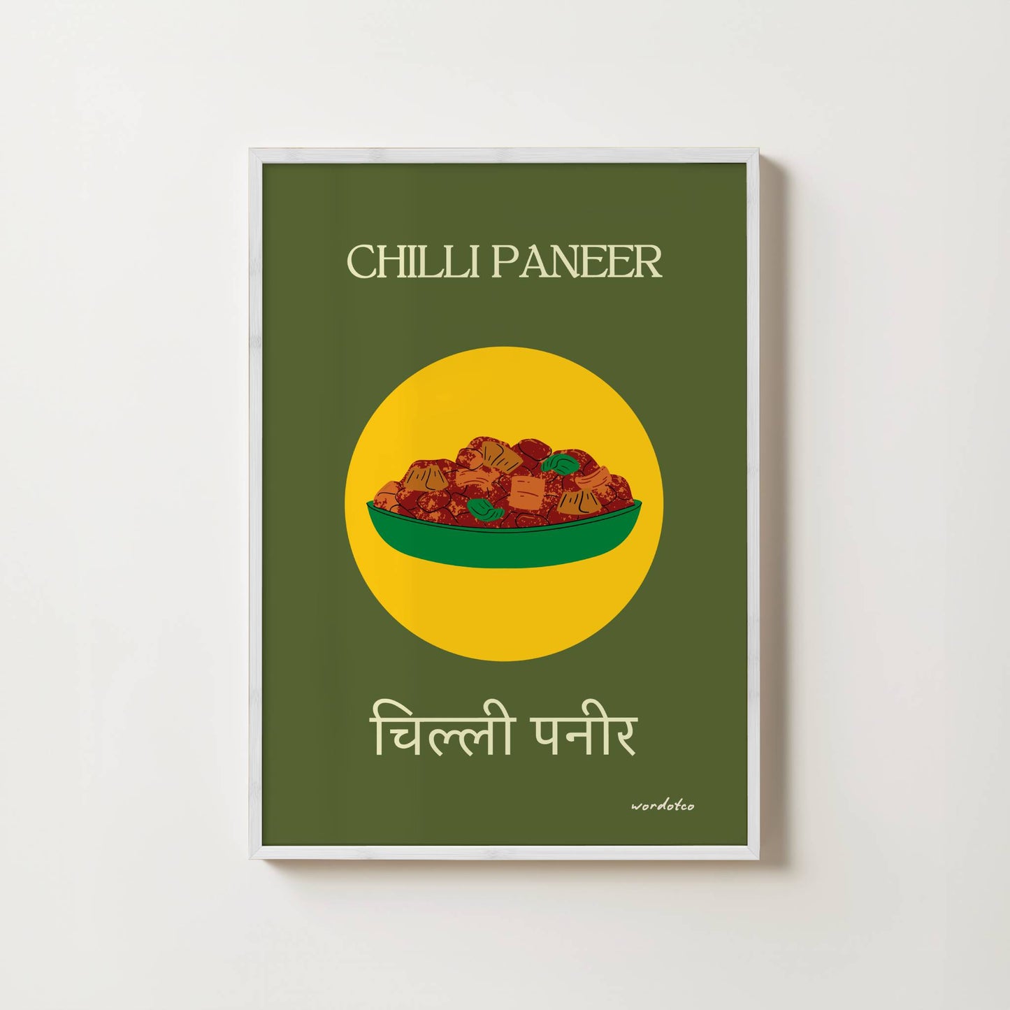 CHILLI PANEER PRINT