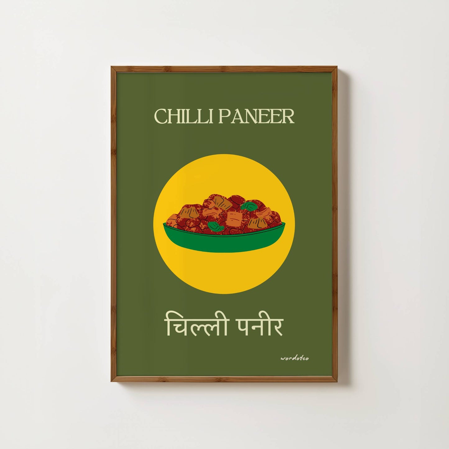 CHILLI PANEER PRINT