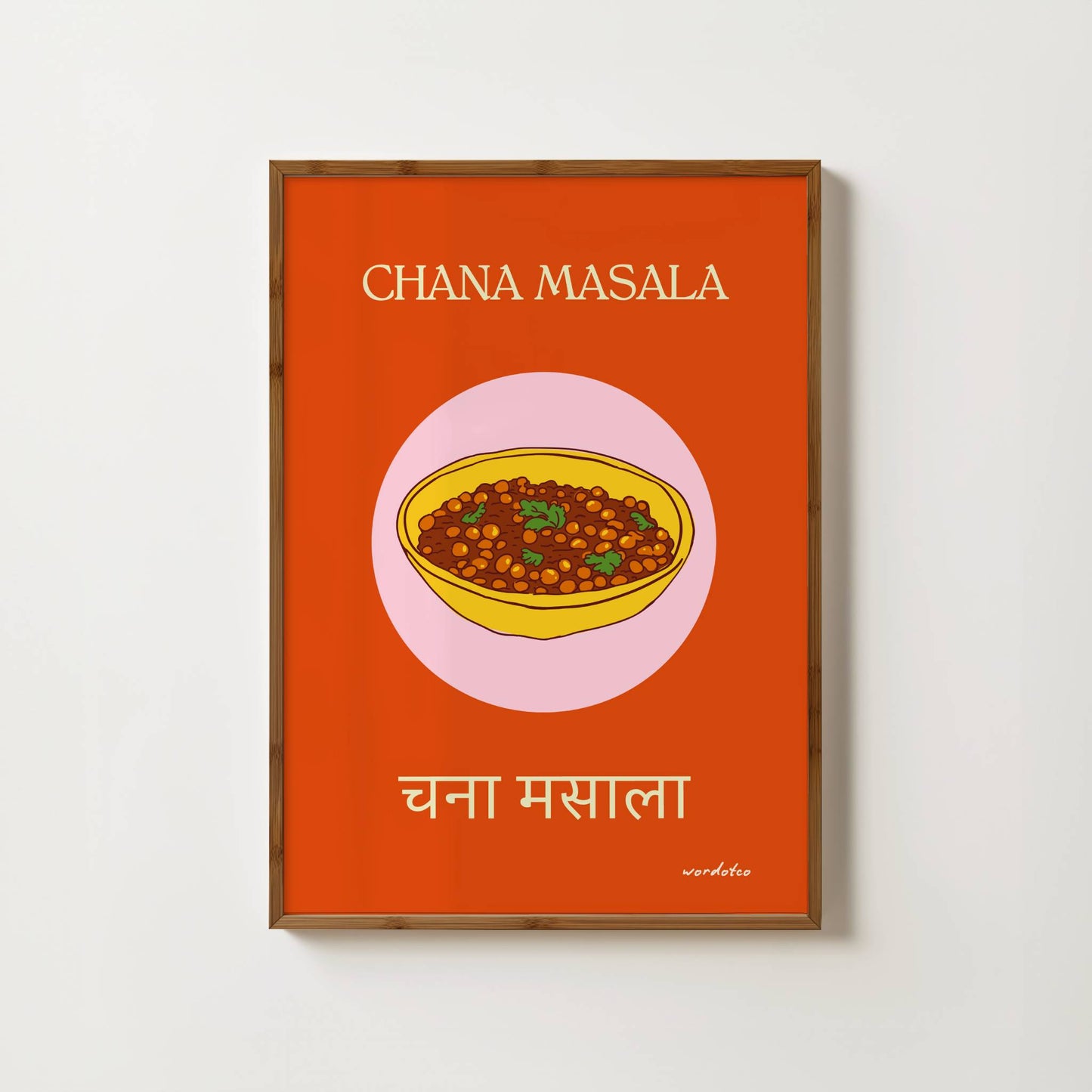 CHANA MASALA PRINT