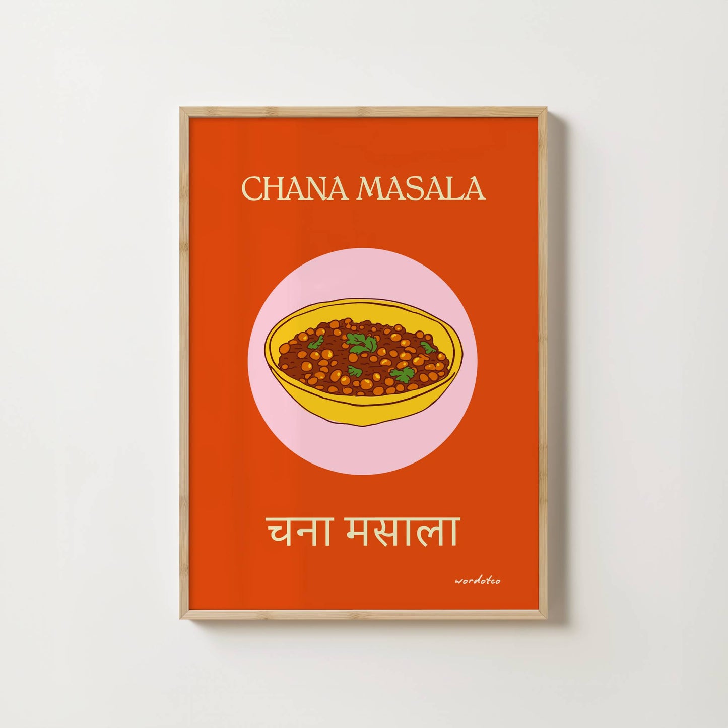 CHANA MASALA PRINT