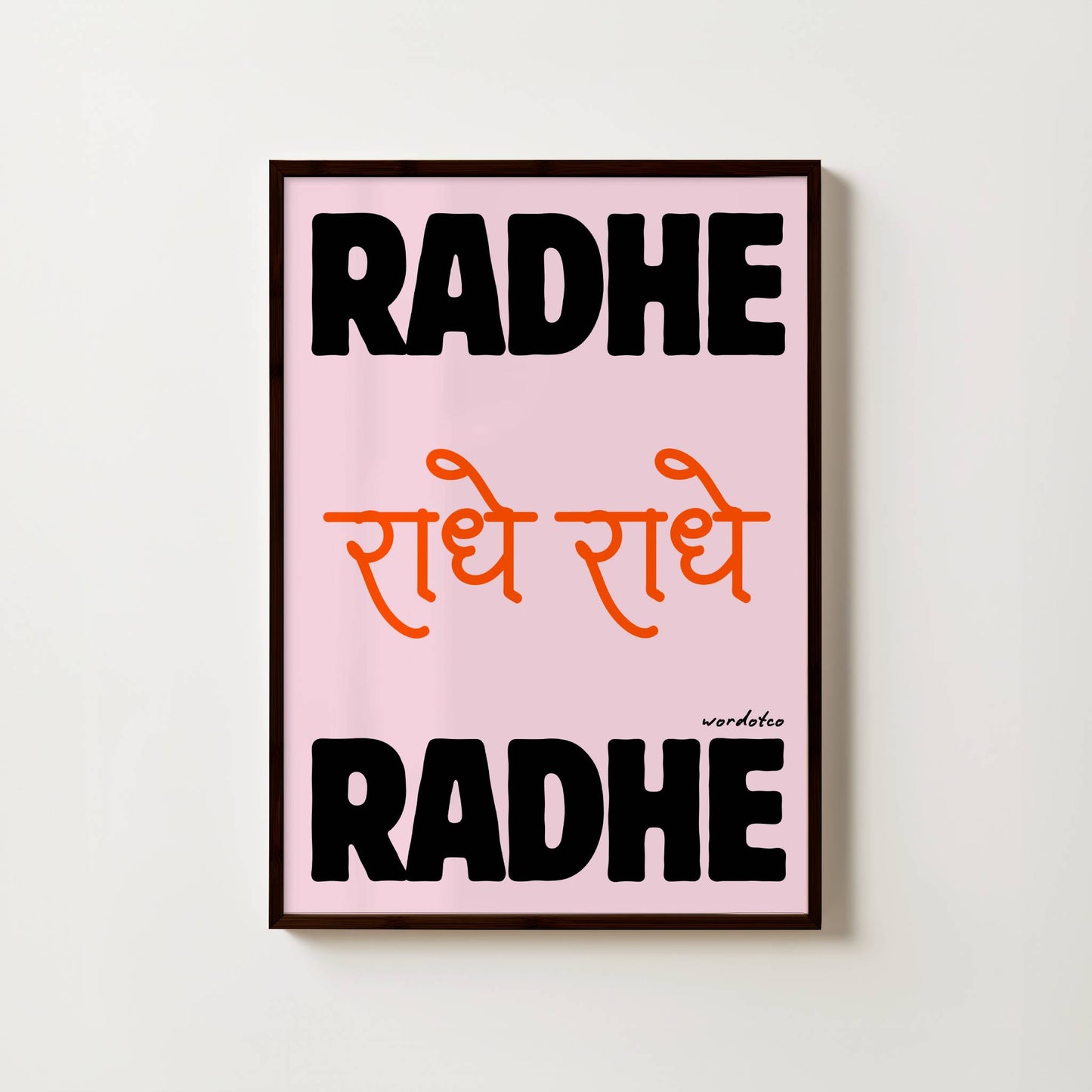 RADHE RADHE PRINT